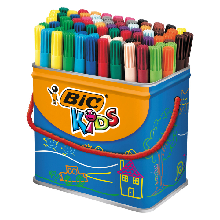 Kids Visa Drum Feutres Lot de 84 dans le groupe Kids / Crayons pours les enfants / Feutres pour les enfants chez Pen Store (126956)