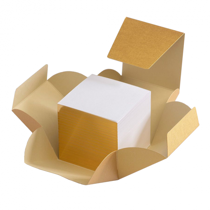 Cube S Gold dans le groupe Papiers & Blocs / Écrire et consigner / Blocs-notes chez Pen Store (127225)
