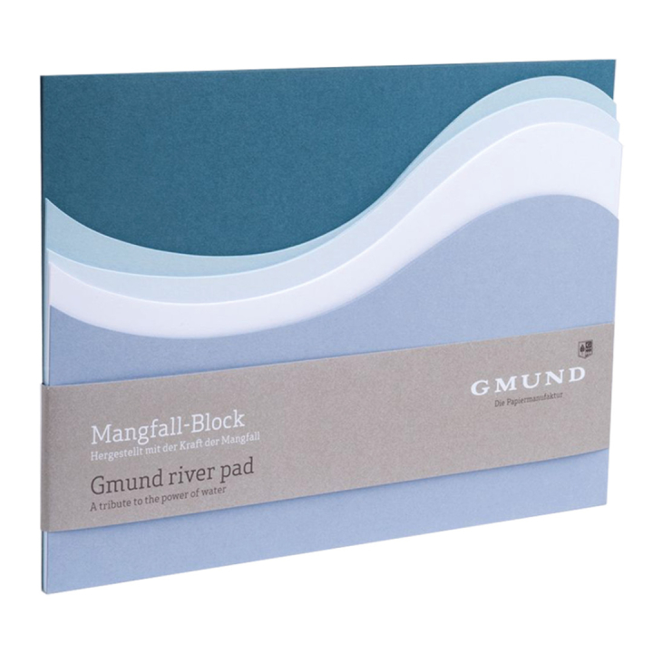River Notepad A5 Greyblue dans le groupe Papiers & Blocs / Écrire et consigner / Blocs-notes chez Pen Store (127236)