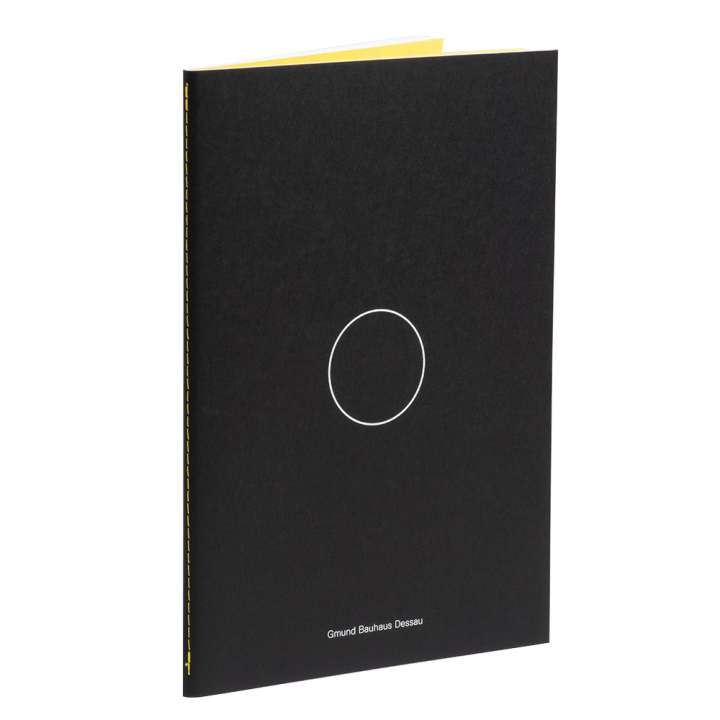 Bauhaus Dessau Cahier Circle/Yellow dans le groupe Papiers & Blocs / Écrire et consigner / Blocs-notes chez Pen Store (127241)