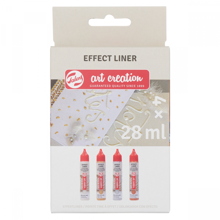 Effect Liner Set 4 x 28 ml Standard Pearl dans le groupe Loisirs créatifs / Couleurs / Couleurs Hobby chez Pen Store (127517)