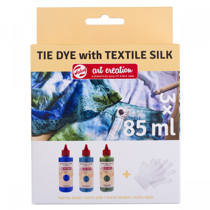 Tie Dye Set 3 x 85 ml Bleu dans le groupe Loisirs créatifs / Couleurs / Teinture textile et feutre textile chez Pen Store (127714)