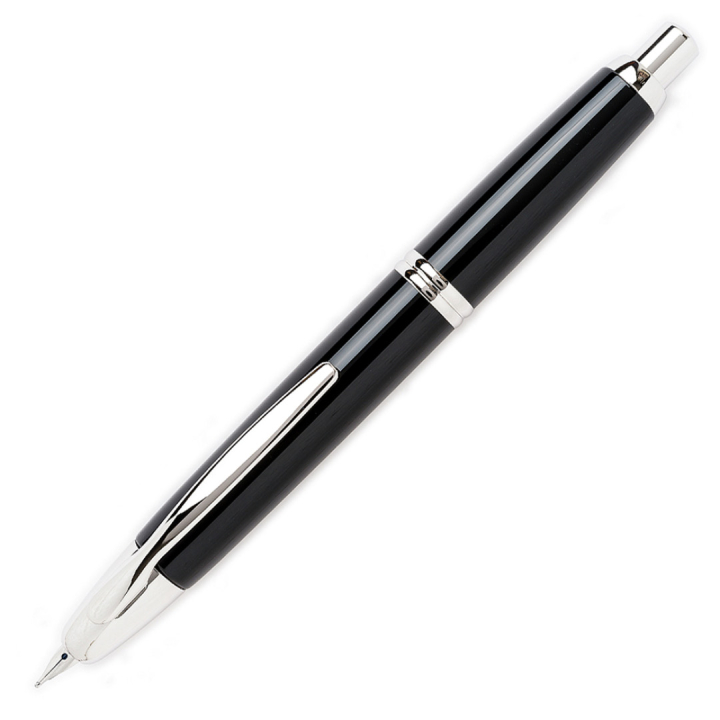 Capless Stylo-plume Black/Rhodium Broad dans le groupe Stylos / Stylo haute de gamme / Stylo à plume chez Pen Store (127728)