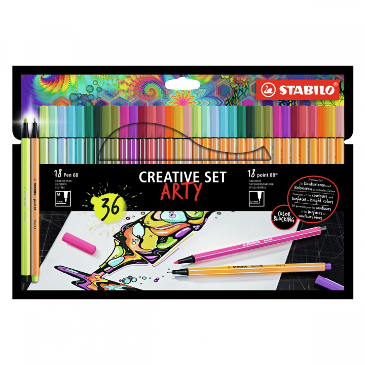 Creative Set Arty Lot de 36 dans le groupe Stylos / Crayons d'artistes / Feutres chez Pen Store (127818)