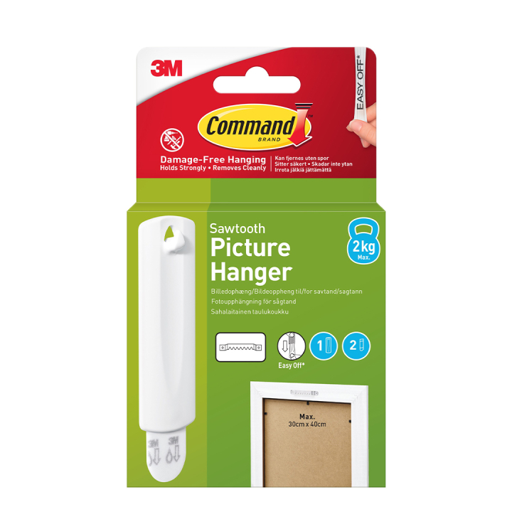 Command Crochet Accroche Cadre dans le groupe Loisirs créatifs / Organiser / Cadres / Système de suspension pour cadres chez Pen Store (127892)