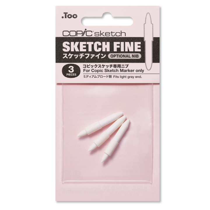 Sketch Dentelle Fine lot de 3 dans le groupe Stylos / Accessoires Crayons / Accessoires et pièces de rechange chez Pen Store (128148)