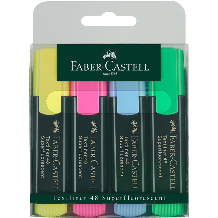 Textliner 48 Surligneur à l'unité Lot de 4 dans le groupe Stylos / Bureau / Surligneurs chez Pen Store (128293)