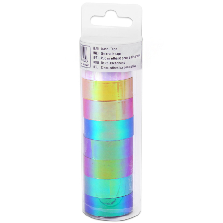 Washi Tape 8 rouleaux Iridescent dans le groupe Kids / Amusement et apprentissage / Ruban adhésif pour enfants chez Pen Store (128583)