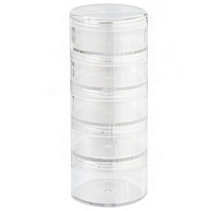 Boîtes empilables 5 pièces dans le groupe Loisirs créatifs / Organiser / Boîte chez Pen Store (128591)