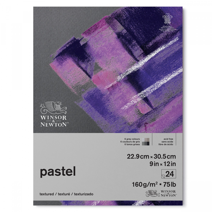 Bloc pastel Grey 23x31 cm 160g dans le groupe Papiers & Blocs / Bloc Artiste / Bloc pastel chez Pen Store (128706)