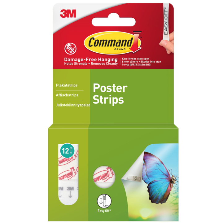 Command Poster Strips dans le groupe Loisirs créatifs / Organiser / Cadres / Système de suspension pour cadres chez Pen Store (128718)