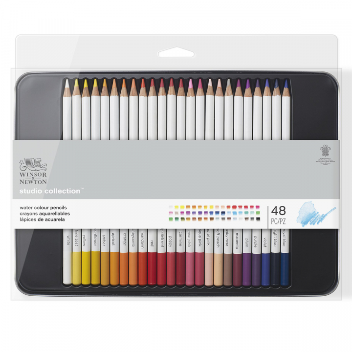 Studio Collection Crayons aquarellables Lot de 48 dans le groupe Stylos / Crayons d'artistes / Crayons aquarellables chez Pen Store (128770)