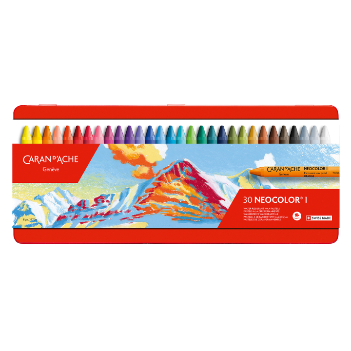 Neocolor I Crayons de couleur pastel Set de 30 dans le groupe Matériels d'artistes / Craie et Graphite / Pastels secs chez Pen Store (128890)