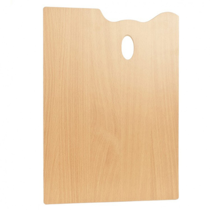 Palette rectangulaire en bois 35 x 45 cm dans le groupe Matériels d'artistes / L'atelier / Palettes chez Pen Store (129183)