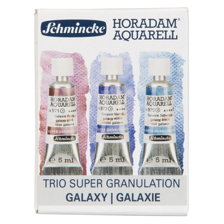 Horadam Super Granulation Set Galaxy dans le groupe Matériels d'artistes / Couleurs de l'artiste / Peinture aquarelle chez Pen Store (129298)