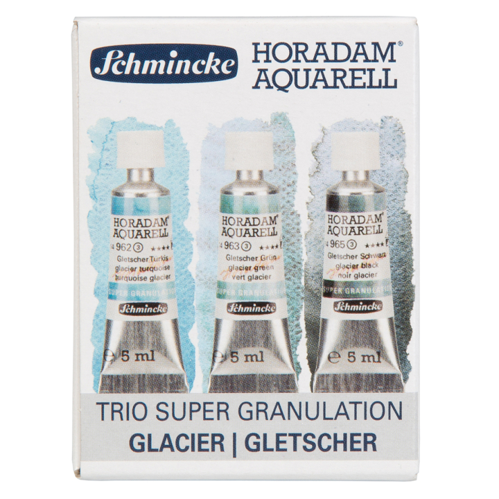 Horadam Super Granulation Set Glacier dans le groupe Matériels d'artistes / Couleurs de l'artiste / Peinture aquarelle / Aquarelle en tube chez Pen Store (129299)