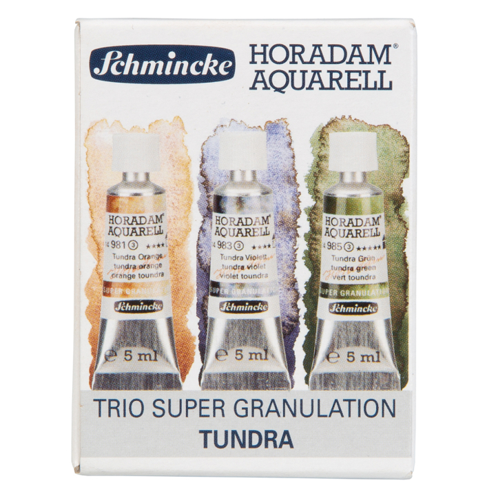 Horadam Super Granulation Set Tundra dans le groupe Matériels d'artistes / Couleurs de l'artiste / Peinture aquarelle chez Pen Store (129301)