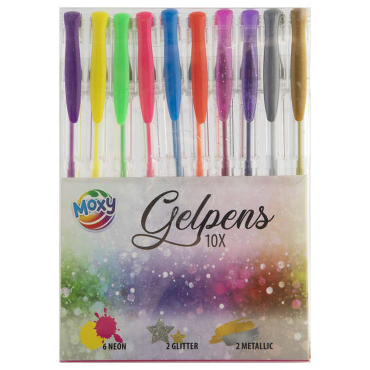 Stylos gel 10-set dans le groupe Kids / Crayons pours les enfants / Stylos pour les enfants chez Pen Store (129325)