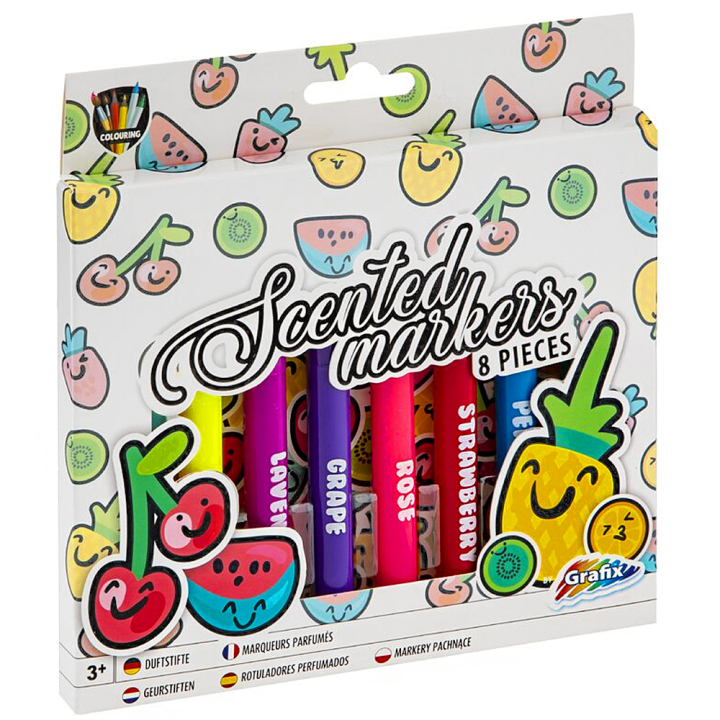 Marqueurs parfumés 8-set dans le groupe Kids / Crayons pours les enfants / Feutres pour les enfants chez Pen Store (129326)