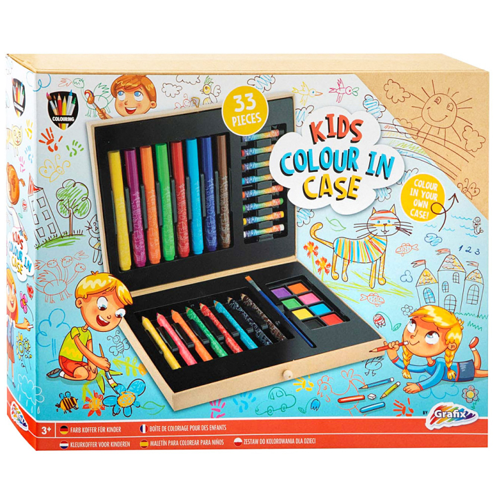 Kids Couleur Cas dans le groupe Kids / Crayons pours les enfants / Crayons de couleurs pour les enfants chez Pen Store (129334)