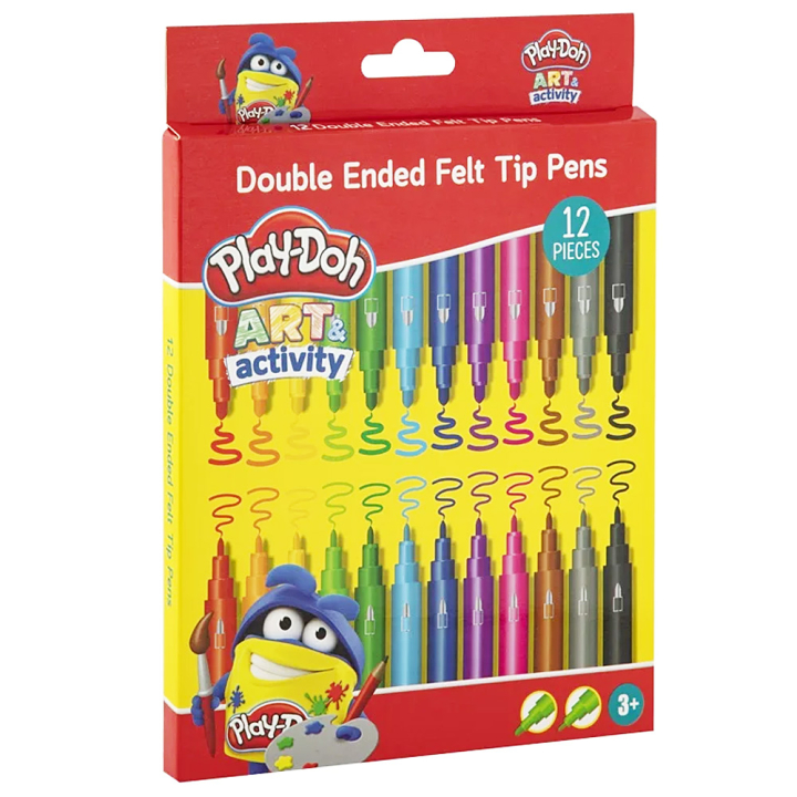 Stylos-feutres Duo 12-set dans le groupe Kids / Crayons pours les enfants / Feutres pour les enfants chez Pen Store (129340)