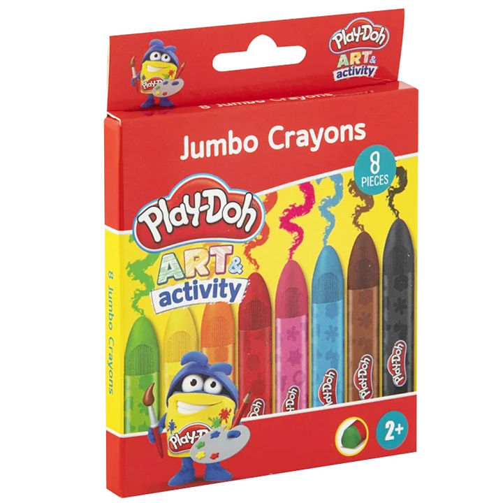 Lot de 8 crayons géants dans le groupe Kids / Crayons pours les enfants / Craies pour les enfants chez Pen Store (129341)