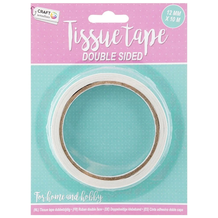 Tissue-Tape Double 12mm dans le groupe Loisirs créatifs / Accessoires Hobby / Ruban adhésif chez Pen Store (129405)