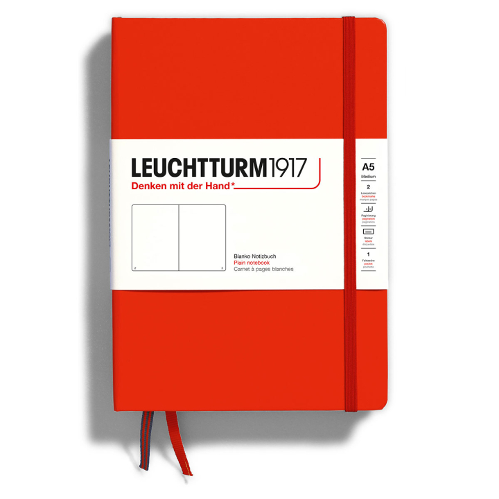 Notebook A5 Medium Fox Red dans le groupe Papiers & Blocs / Écrire et consigner / Carnets chez Pen Store (129430_r)