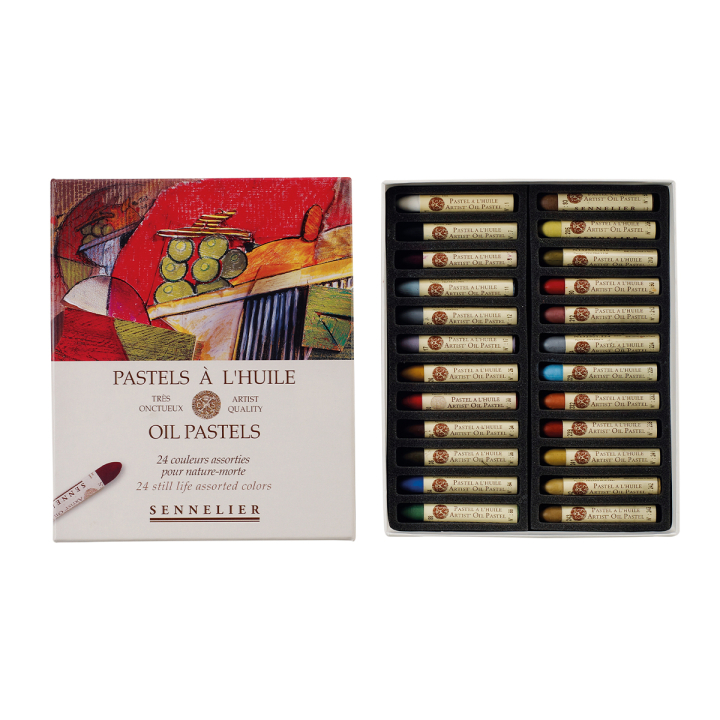 Pastel à l'huile Still Life 5ml 24 pièces dans le groupe Matériels d'artistes / Craie et Graphite / Pastels secs chez Pen Store (129818)