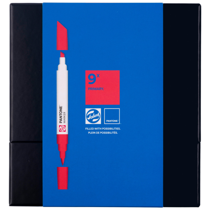 Marker Ensemble de 9 Primary dans le groupe Stylos / Crayons d'artistes / Feutres d'illustrations chez Pen Store (130482)
