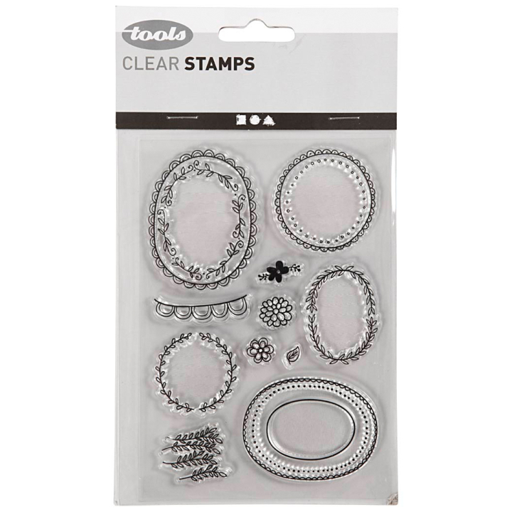Clear Stamps Cadres dans le groupe Loisirs créatifs / Accessoires Hobby / Tampons chez Pen Store (130562)