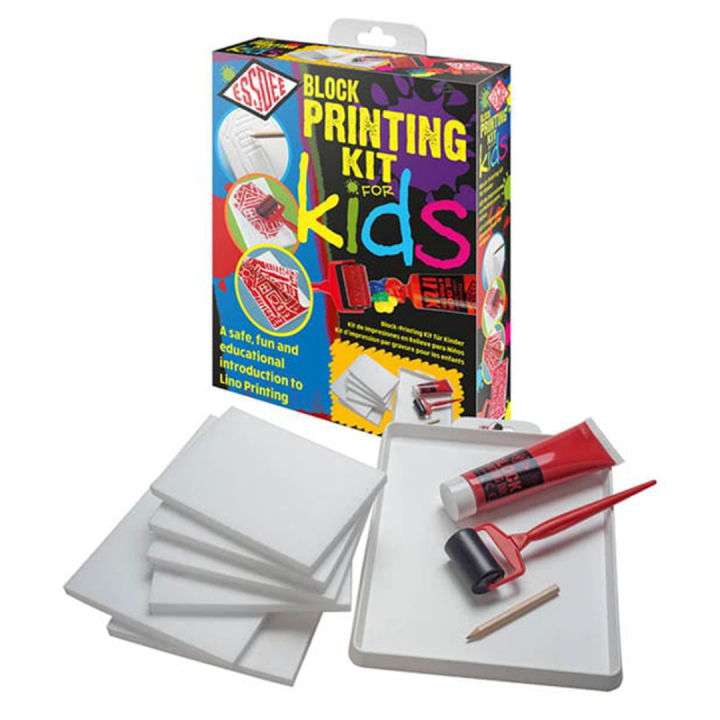 Ensemble de linoléum pour les enfants dans le groupe Loisirs créatifs / Techniques / Impressions sur lino chez Pen Store (130571)