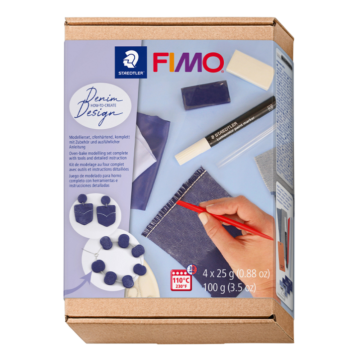 FIMO Soft kit Jeans Effect dans le groupe Loisirs créatifs / Former / Modeler chez Pen Store (130650)