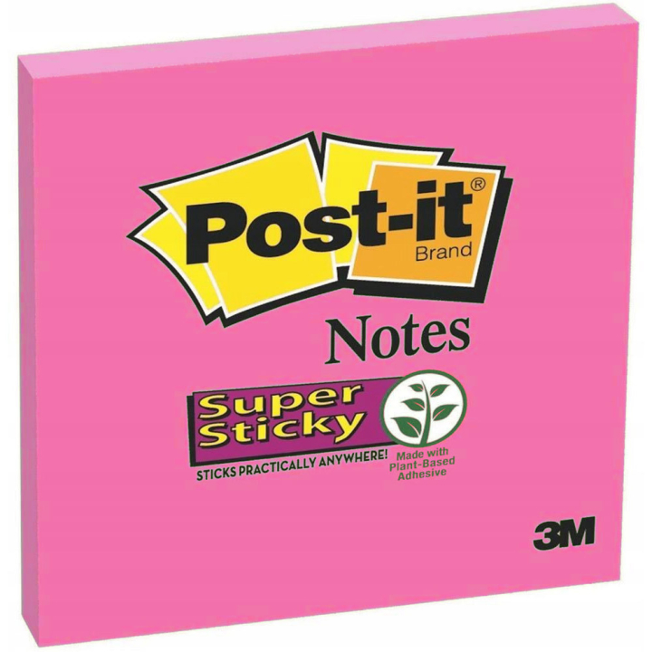 Post-it Super Sticky 76x76 Fuchsia dans le groupe Papiers & Blocs / Écrire et consigner / Post-it et blocs-notes chez Pen Store (130680)