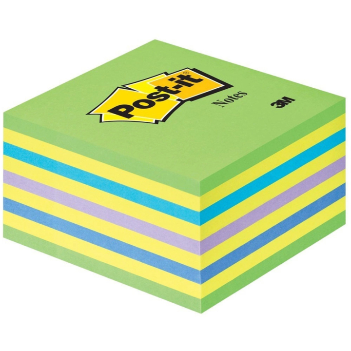 Post-it Note Cube 76x76 Mélange vert dans le groupe Papiers & Blocs / Écrire et consigner / Post-it et blocs-notes chez Pen Store (130685)