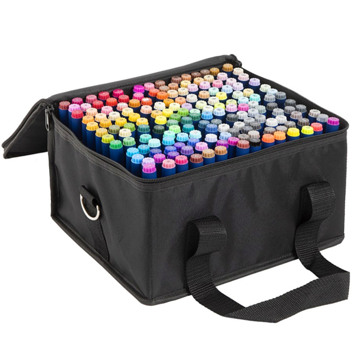 Dual Markers Lot de 168 + sac de rangement dans le groupe Stylos / Crayons d'artistes / Feutres d'illustrations chez Pen Store (130721)