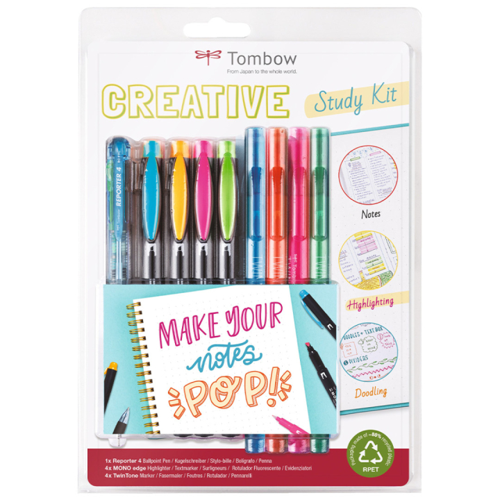 Creative Study Kit dans le groupe Loisirs créatifs / Techniques / Bullet Journal chez Pen Store (130737)