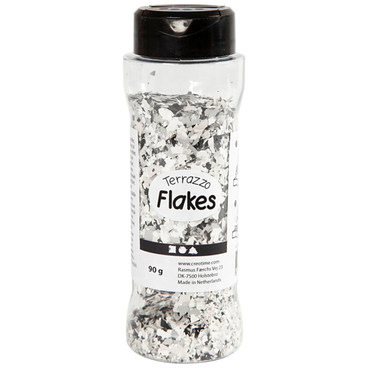 Terrazzo Flakes 90g Gris foncé dans le groupe Loisirs créatifs / Former / Hobby et DIY chez Pen Store (130768)