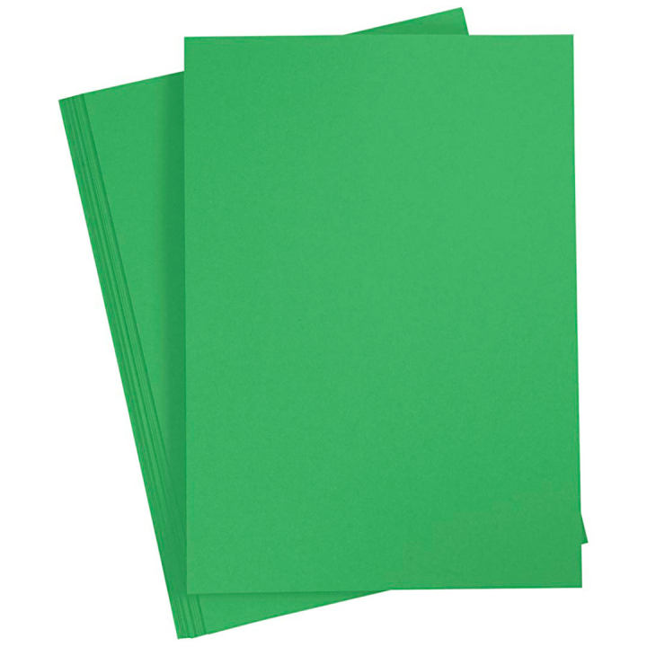 Papier coloré Vert A4 180g 20 feuilles dans le groupe Kids / Amusement et apprentissage / Papier pour bricolage et carnets de dessin / Papier coloré pour enfants chez Pen Store (130803)