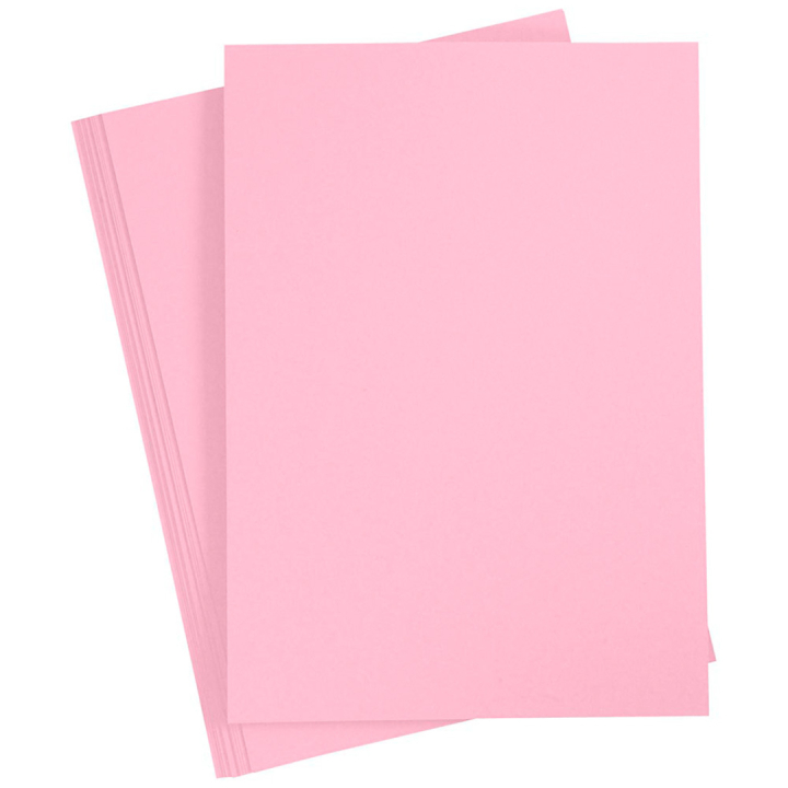 Papier coloré Rose clair A4 180g 20 feuilles dans le groupe Kids / Amusement et apprentissage / Papier pour bricolage et carnets de dessin / Papier coloré pour enfants chez Pen Store (130804)
