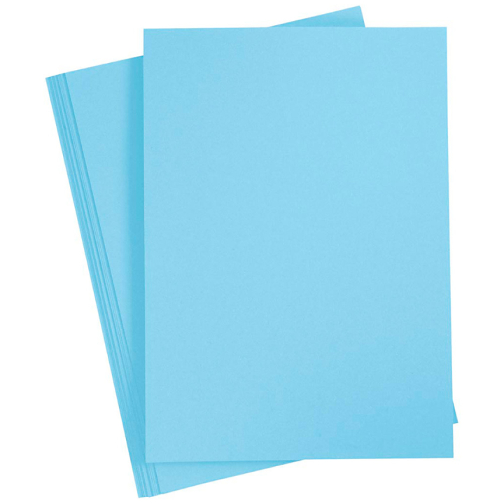 Papier coloré Bleu clair A4 180g 20 feuilles dans le groupe Kids / Amusement et apprentissage / Papier pour bricolage et carnets de dessin / Papier coloré pour enfants chez Pen Store (130806)