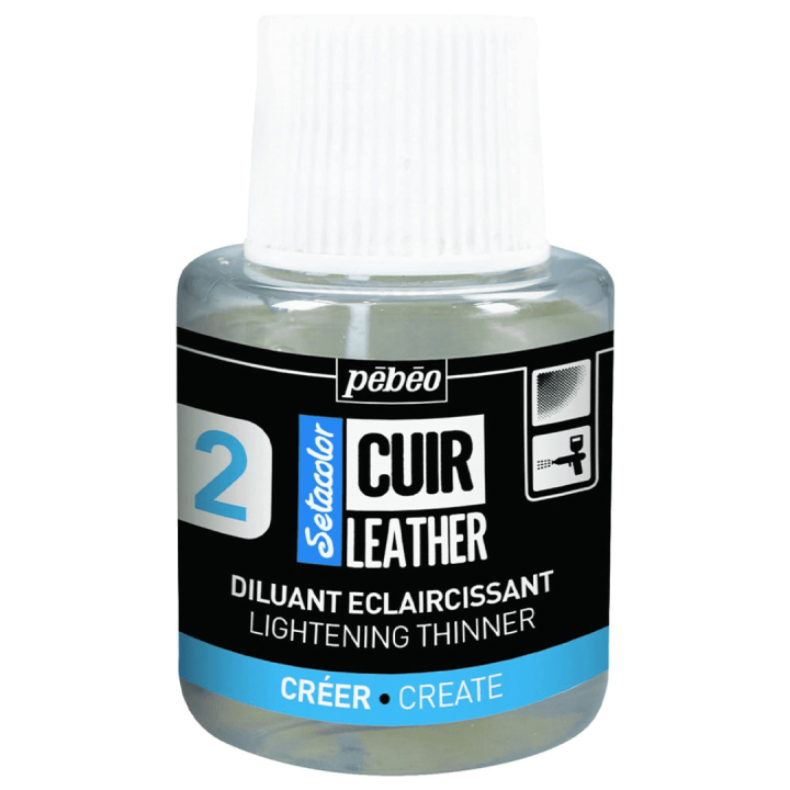 Setacolor Cuir Leather Lightening Thinner 110ml dans le groupe Loisirs créatifs / Couleurs / Peinture cuir chez Pen Store (130863)