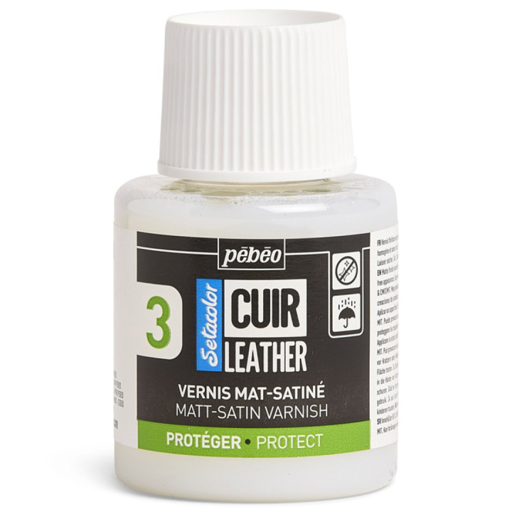 Setacolor Cuir Leather Matt/Satin Varnish 110ml dans le groupe Loisirs créatifs / Couleurs / Peinture cuir chez Pen Store (130866)