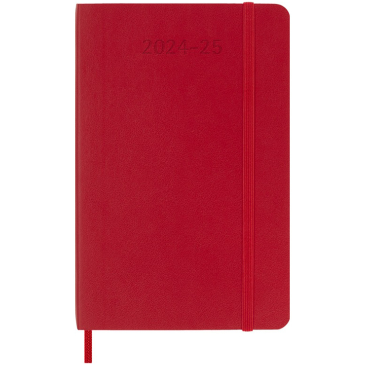 Calendrier 18M WeekNote Soft Cover Pocket Red dans le groupe Papiers & Blocs / Calendriers et agendas / Calendriers 18 mois chez Pen Store (130893)