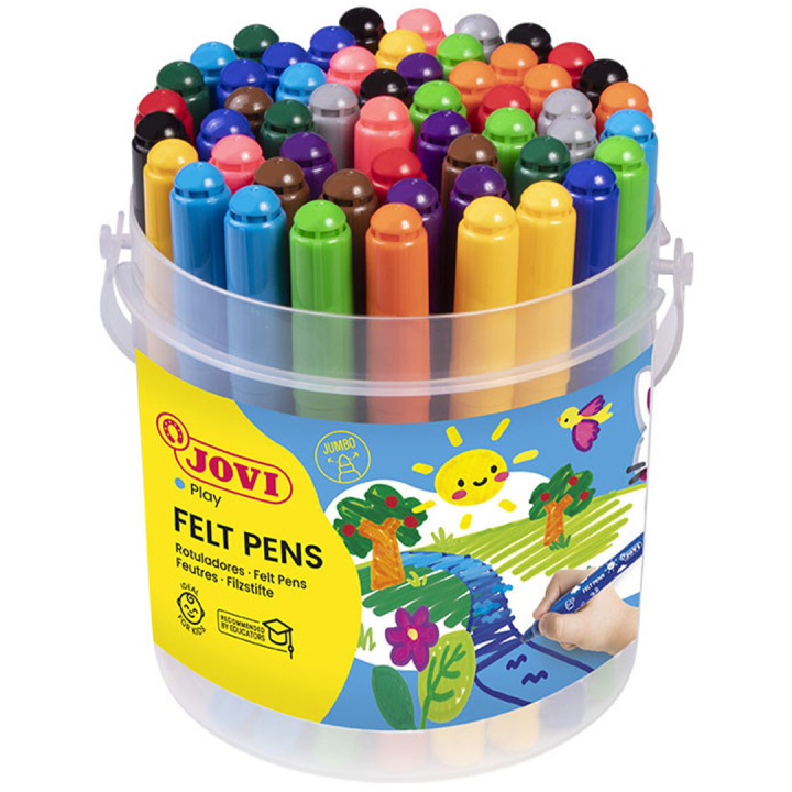 Feutres de coloriage Jumbo Lot de 48 dans le groupe Kids / Crayons pours les enfants / Feutres pour les enfants chez Pen Store (131124)