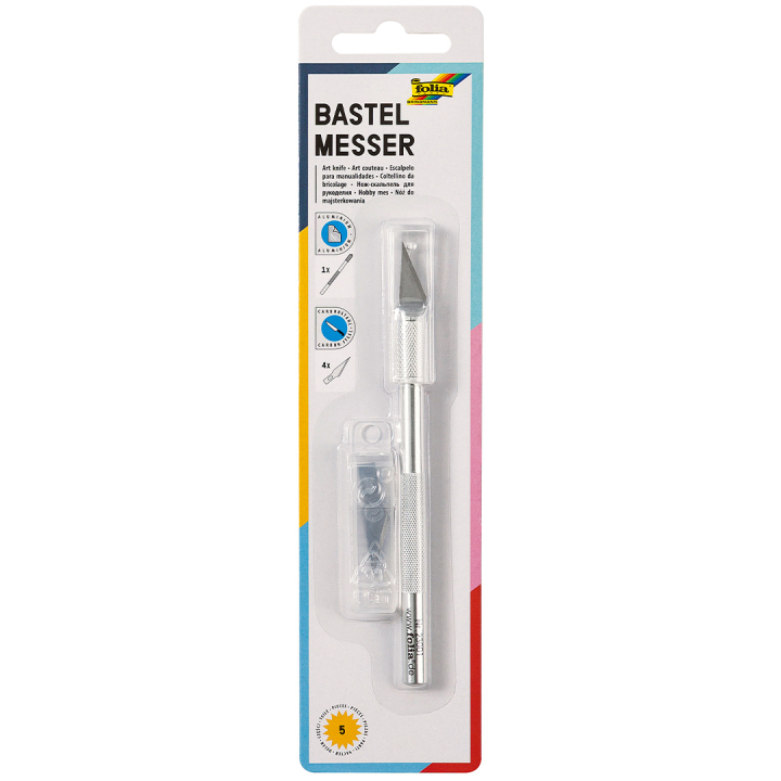 Cutter + lame supplémentaire 4 pièces dans le groupe Matériels d'artistes / Accessoires d'artistes / Outils et accessoires chez Pen Store (131571)