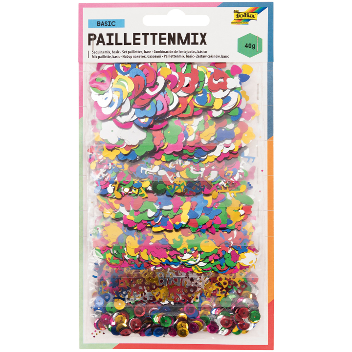 Mélange de paillettes 40 g dans le groupe Kids / Amusement et apprentissage / Paillettes  chez Pen Store (131587)