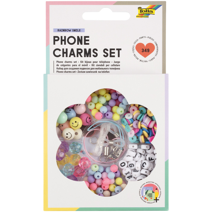 Kit DYI perles pour téléphone 349 pièces dans le groupe Kids / Amusement et apprentissage / Fabrication de bijoux pour enfants chez Pen Store (131618)