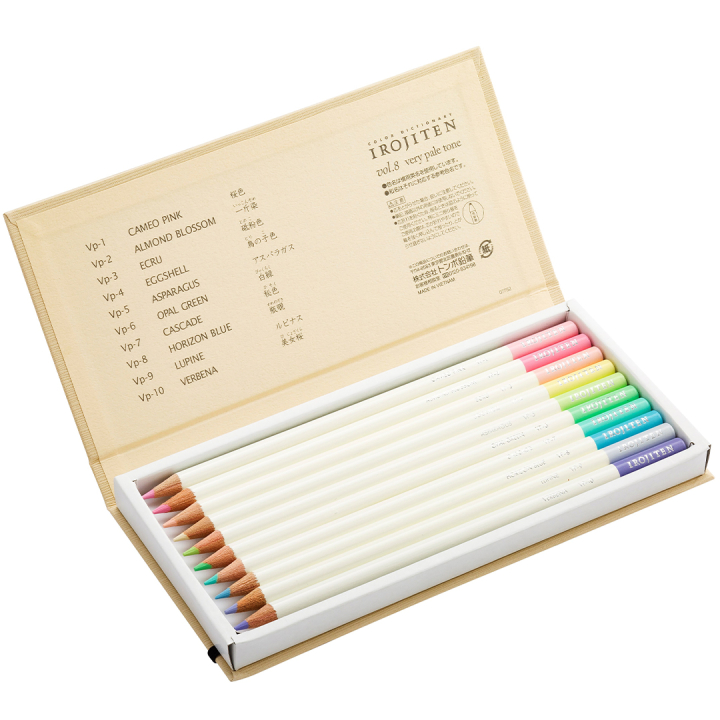 Pencil Irojiten set Very Pale Tone dans le groupe Stylos / Crayons d'artistes / Crayons de couleurs chez Pen Store (131694)