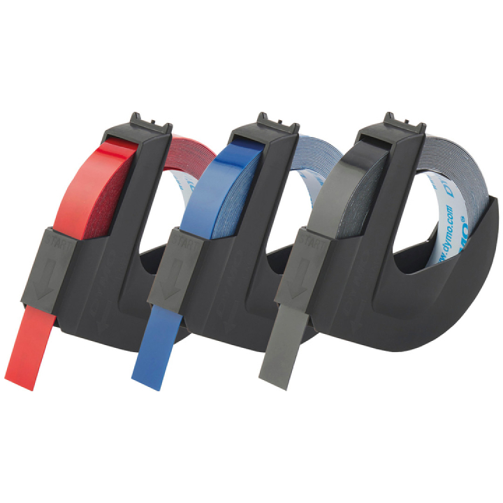 Embossing Label Tape 9mm x 3m dans le groupe Loisirs créatifs / Organiser / Labelwriter chez Pen Store (131709_r)